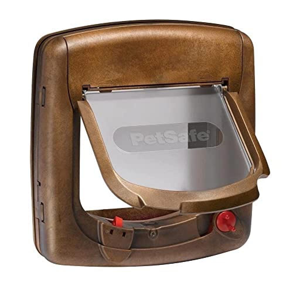 (TG. Taglia unica) PetSafe Gattaiola Magnetica Deluxe con 4 modalit  di Bloccagg