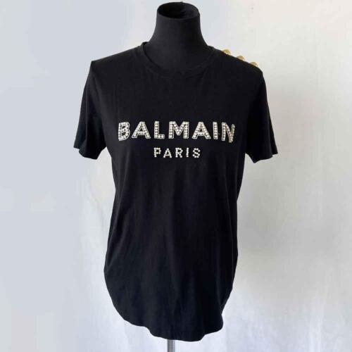 Balmain t-shirt black logo - Gem Balmain t-shirt black logo - Gem
