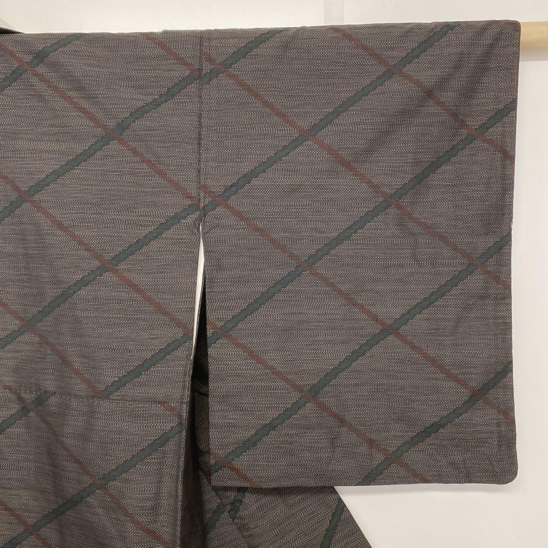 JAPANESE KIMONO TSUMUGI 156.5 cm 5' 2