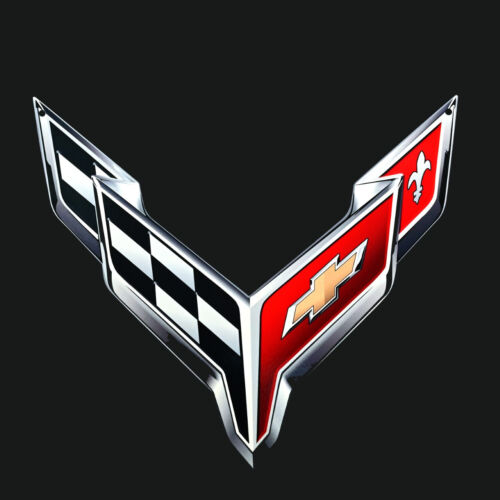 C8 Corvette Stingray Metal Front Trunk Custom Emblem 2020 and Later - Picture 3 of 6