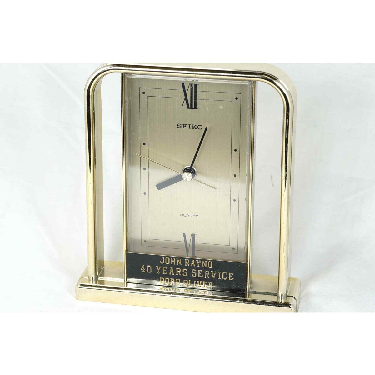 Seiko SQ Clock Anniversary Dorr Oliver Clock Quartz Seiko