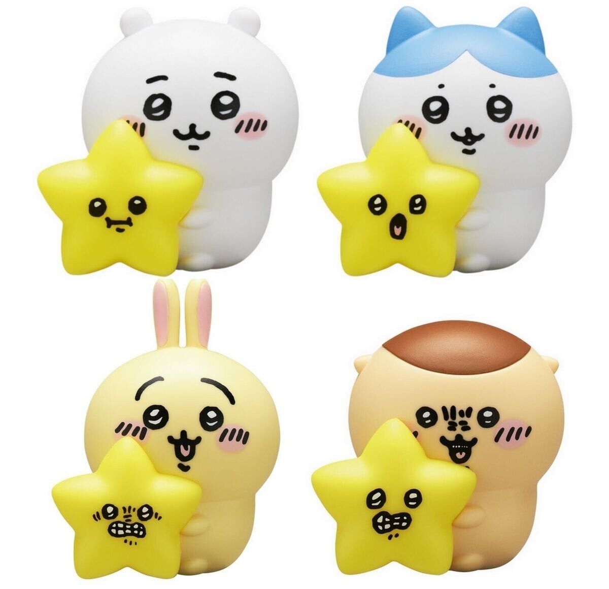 Chiikawa Gashapon Hoshi to Issho Light x Assorted 4 types Glowing