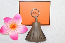 Hermes Carmen Key Ring Etoupe with Box New