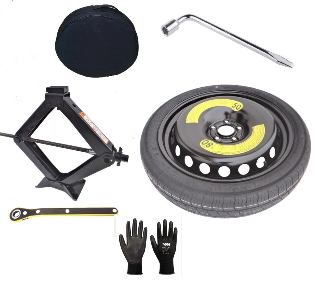 Space Saver Spare Wheel Tire 18 for Land Rover EVOQUE with kit 155/85r18