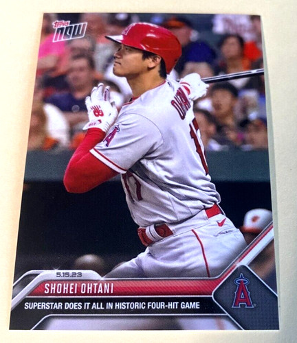 SHOHEI OHTANI 2023 TOPPS NOW CARD 294 PR=5206 LOS ANGELES ANGELS