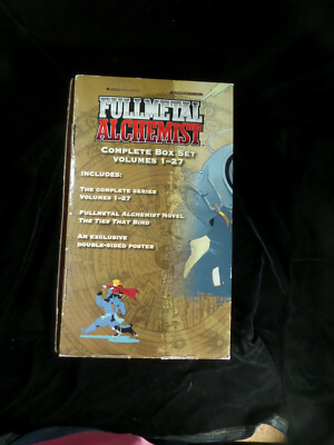 FullMetal Alchemist Complete English Manga Box Set Vol 1-27 +