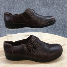 Collection Clarks Shoes Womens 8.5M Cheyn Madi Loafer Brown Leather Low 26129952