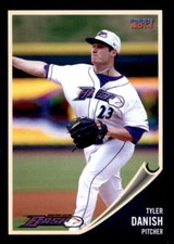2014 Winston-Salem Dash Choice #7 Tyler Danish Valrico Florida FL Baseball Card