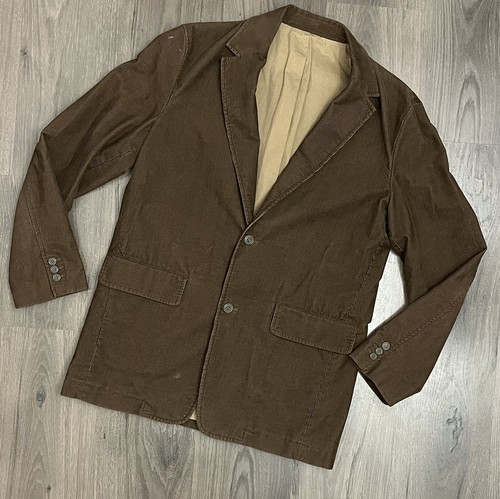 J Crew Corduroy 2 Button Blazer Brown 