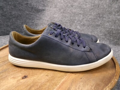 Cole Haan Men's Grand Crosscourt II C26522 Blue Leather Tennis