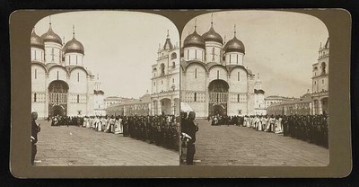 Photo:Dormition cathedral, Moscow, Russia 1906