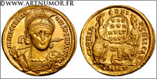 Constance II - Solidus, Nicomédie