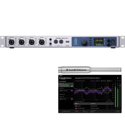 RME Fireface UFX III 188-Channel Audio Interface w/ Calibration Software Bundle