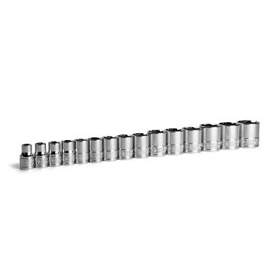 Capri Tools 15-Piece 3/8" Drive Deep Impact Socket Set - Metric, 6-Point (CP53000-15MD) 9 thumbnail image