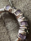 925 Sterling Silver amethyst band featuring multiple purple baguette-cut stones — photo 8