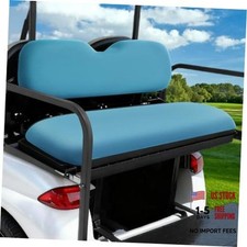 Universal Golf Cart Rear Seat Covers Set Fit for Club Car EZGO Yamaha Blue