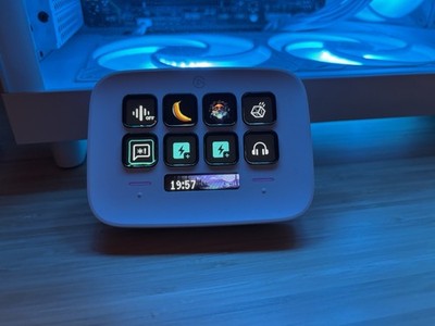 Elgato Stream Deck Neo Weiß - Top Zustand