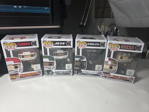​Lot of 4 Funko Pop! Football Figures - NFL Vinyl Set