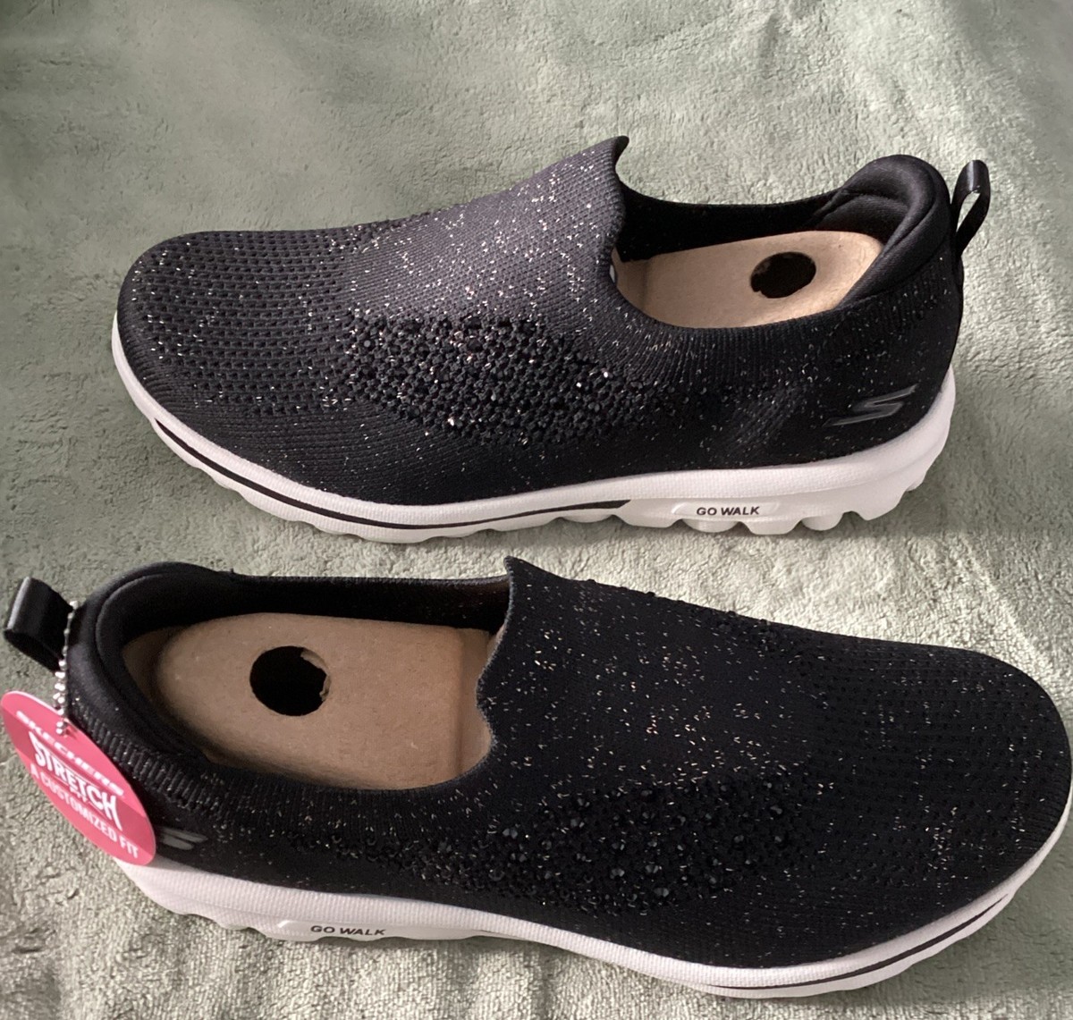 SKECHERS スケッチャーズ GO WALK TRAVEL ブラック24cm SKECHERS スケッチャーズ レディース スニーカー GO WALK TRAVEL