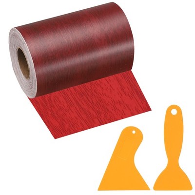 Wood Grain Repair Tape, 3'' x 33' with Scraper for Furniture, Walnut