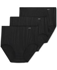 Jockey Womens 3-Pk. No Panty Line Promise Blackblackblack 8