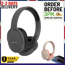 Wireless Bluetooth Headphones Foldable Over-Ear Stereo Heavy Bass Long Battery