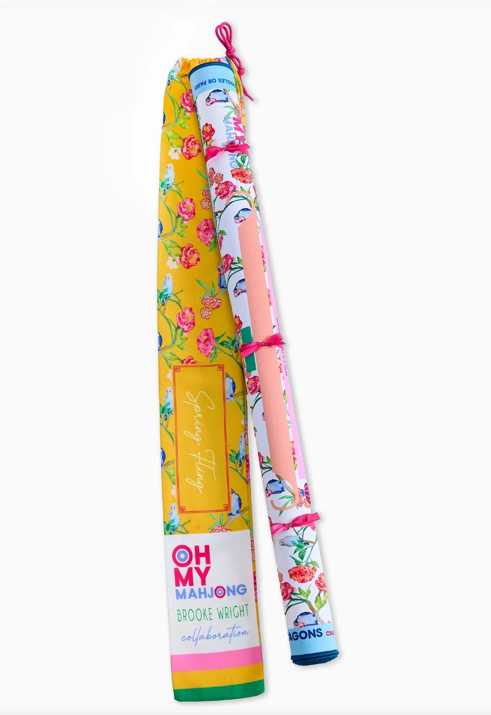 Oh My Mahjong Spring Fling Brook Wright Mahjong Mat