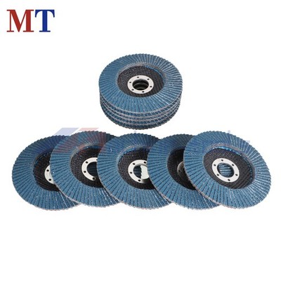 100 Pack 4.5'' T29 Flap Disc Premium Zirconia Sanding Grinding 80 Grit