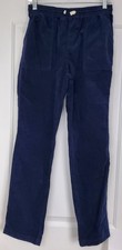Vineyard Vines Boys Blue Corduroy Elastic Waist Jetty Pants - Size XL - NWT