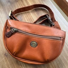 Land Santa Fe Fanny Pack Brown Genuine Leathe...