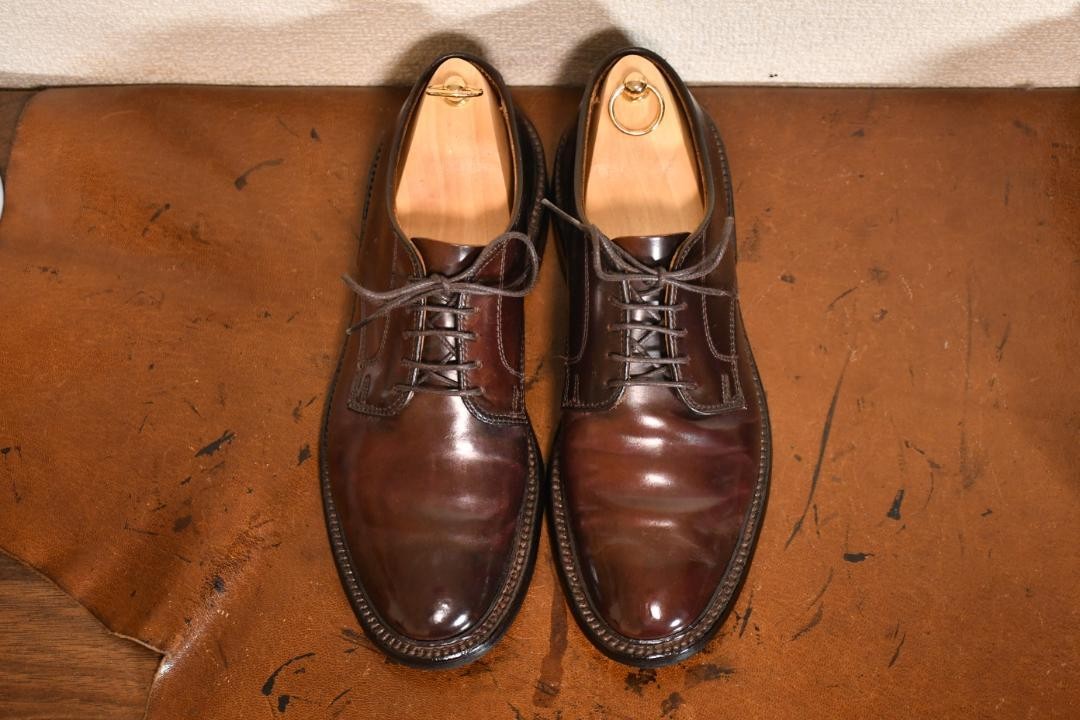 ALDEN　＃2938F cordovan 6 B/D Alden 2938F Cordovan Plain Toe Shoes Men 6.0 US/6B-D New | eBay