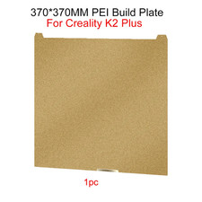 370 370MM PEI Build Plate for Creality K2 plus Heat Bed Double Sided Printing PE
