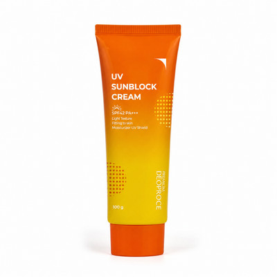 Premium Deoproce UV Sun Block Cream SPF42 PA++ 100g - FREE SHIPPING