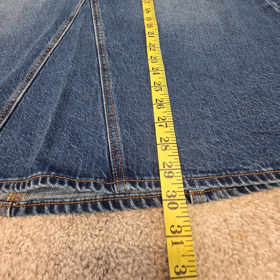 Women's Levi's High Rise A-Line Decon Denim Blue Jean Skirt Size 29 NEW - Image 4 of 4