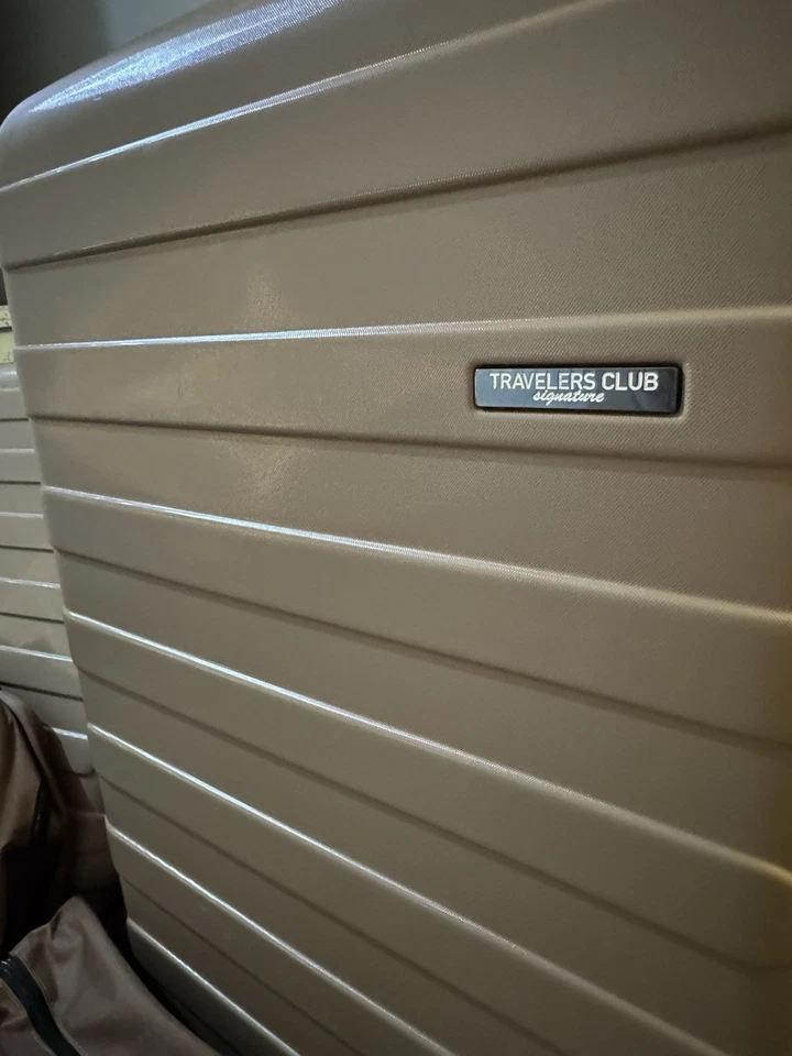 Juego de equipaje rígido Travelers Club Austin 4 piezas Mocha Foto 4 de 4