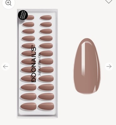 Doonails Soft Gel Press Espresso Medium Almond Neu