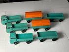 VINTAGE 1960's MATCHBOX LESNEY MERCEDES BENZ TRUCKS & TRAILERS & COVERS 1&2 Used