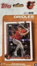 Baltimore Orioles 2025  Factory Sealed 17 Card Team Set Featuring Adley Rutschma
