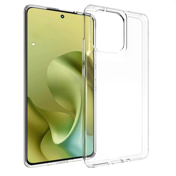Accezz Clear TPU Backcover Motorola Moto G86 Power - Transparent-image