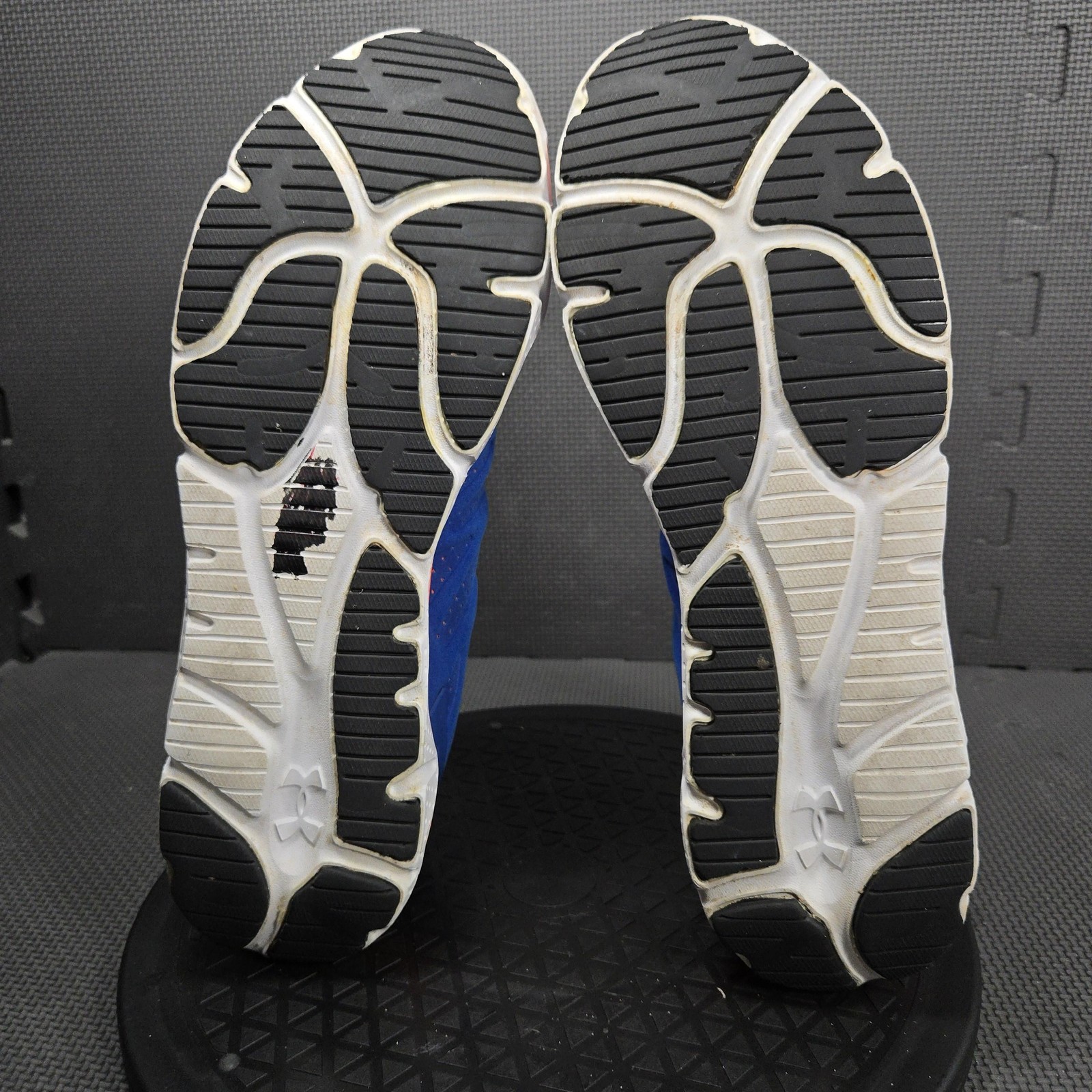 Under Armour Micro G Shoes Mens Size 11.5 Blue Orange Sneakers 1255123-406 thumbnail 7