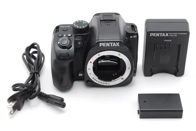 [Excelente COMO NUEVO] Pentax K-70 Negro DSLR Cuerpo de cámara digital S/C:... - Imagen 1 de 4