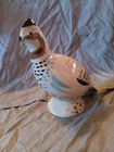 REDWING POTTERY QUAIL FIGURAL APPETISER HOLDER