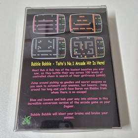 Bubble Bobble - Original Atari Jaguar Console Clear Game Protective Case