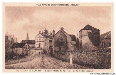 CAR-AGCP10-0543-21 - Au Pays De Sainte-Catherine Laboureé - FAIN-LES-MOUTIERS
