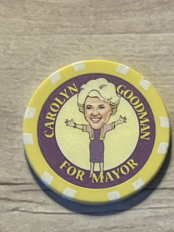 Carolyn Goodman Mayor Campaign Of Las Vegas Challenge Coin