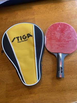 Stiga Supreme WRB System Ping Pong Paddle Table Tennis with Zipper Case NEW