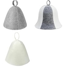 For Women Sauna Hat 3 PCS Felt Material Comfortable Fit for Heat Therapy Use