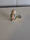 VTG 1984~ Cabbage Patch Kids Porcelain Figurine With Bear ~No Box~ Org Tags
