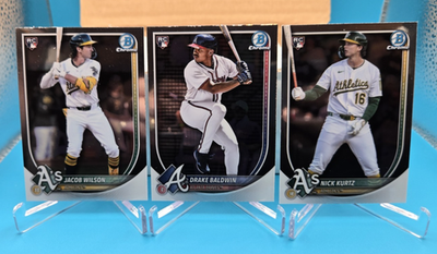 #ad 2025 Bowman Chrome Complete Set Veterans 1 100 amp; BCP153 252 **ALL 200 Base** $149.99