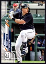 2020 Topps Update Frank Schwindel Rookie Detroit Tigers #U-118